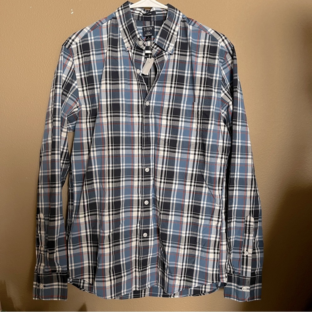 J. CREW MEN STRIPED SHIRT